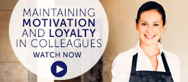 Briefing: maintaining motivation and loyalty in colleagues